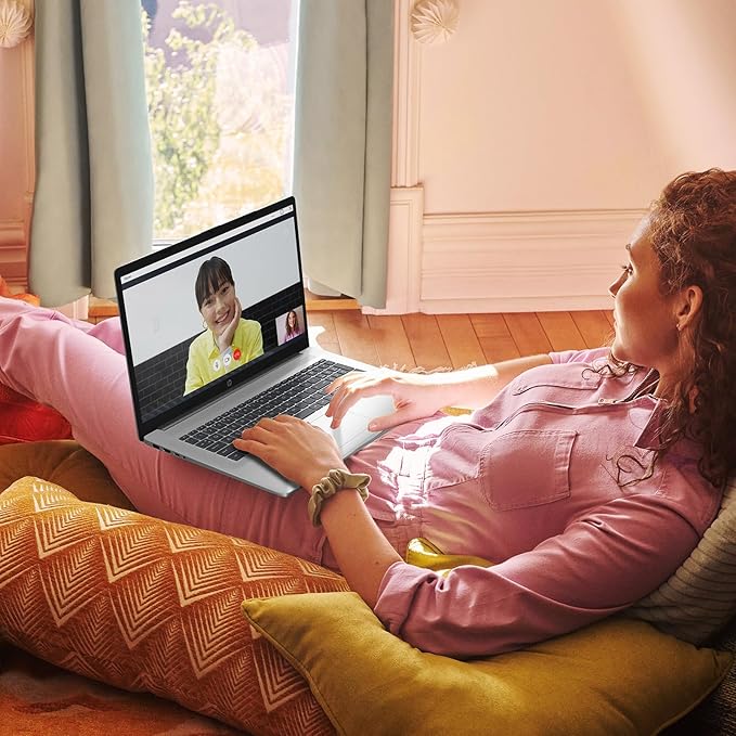 HP 17 Inch Touchscreen Laptop PC, 17.3" HD+ Touch Screen Business Laptop Computer, AMD Ryzen 5 (6-Core) | Windows 11 Pro | 10-Key Number Pad | Wi-Fi 6 | 64GB RAM 2TB SSD