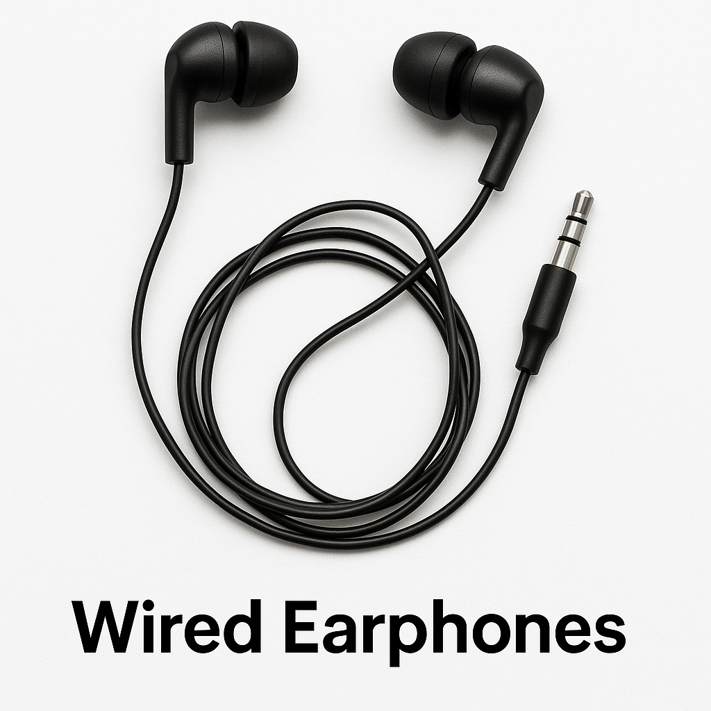 06.	Wired Earphones