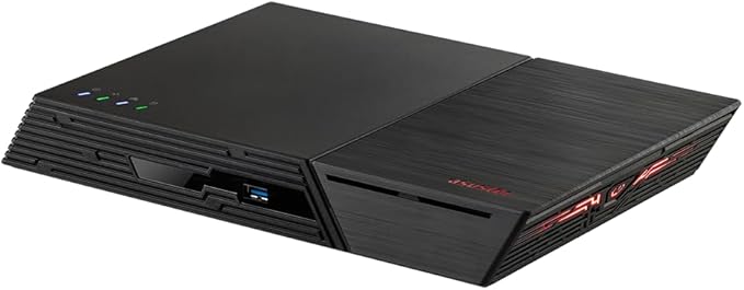 Asustor Flashstor 6 FS6706T - 6 Bay All-SDD NAS Storage, Quad Core 2.0GHz, Dual 2.5GbE Ports, 4GB RAM DDR4, Computer Network Attached Storage with 6 x 2TB NVMe SSD