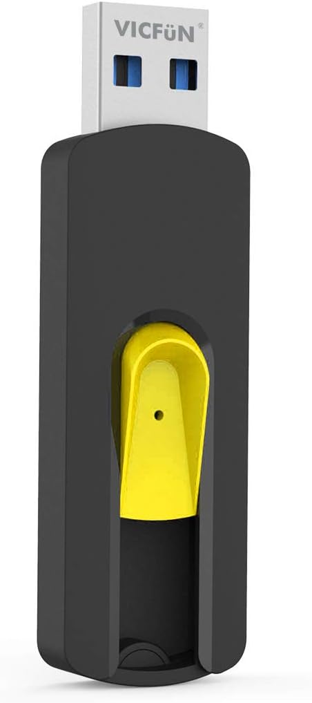 10 Pack 128MB USB Flash Drives USB 2.0 Flash Drive Slide Retractable USB Memory Stick 128MB, Multi-Color Pack