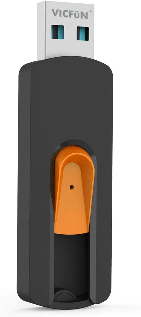 10 Pack 128MB USB Flash Drives USB 2.0 Flash Drive Slide Retractable USB Memory Stick 128MB, Multi-Color Pack