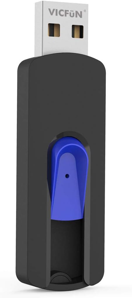 10 Pack 64GB USB Flash Drives USB 2.0 Flash Drive Slide Retractable USB Memory Stick 64GB, Blue