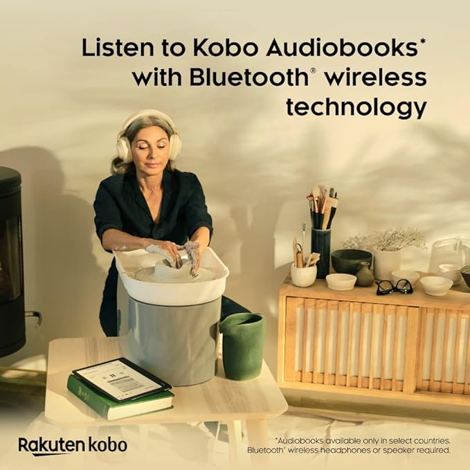 Kobo Elipsa 2E | eReader | 10.3” Glare-Free Touchscreen with ComfortLight PRO | Includes Kobo Stylus 2 | Adjustable Brightness | Wi-Fi | Carta E Ink Technology | 32GB of Storage