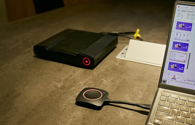 Barco ClickShare CX-50 Conferencing System, Instant Meeting Launch, Dual Screen Displays, Teams/Zoom Room Supported (Renewed)