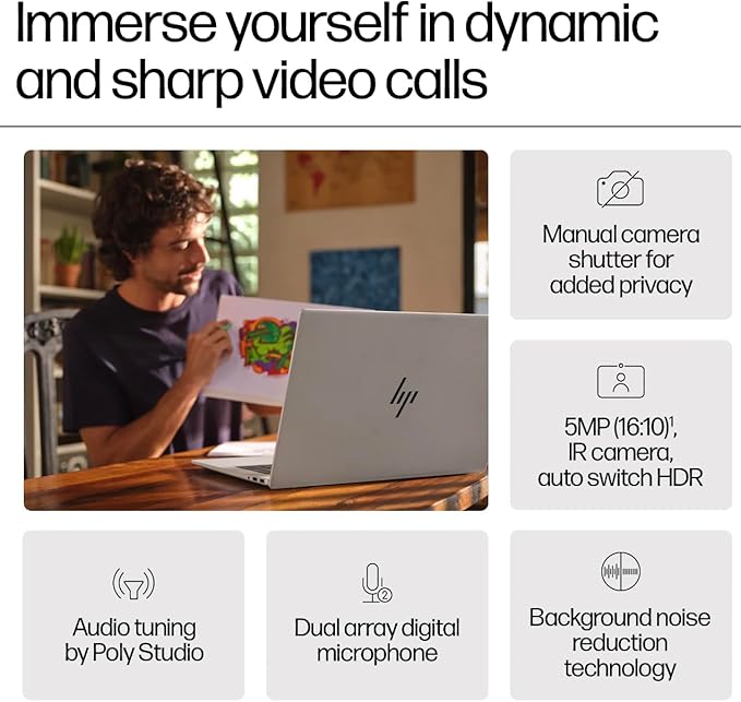 HP Envy AI Powered Laptop 17.3" Touchscreen IPS FHD Display (Intel Ultra 7-155H, 16GB DDR5, 1TB PCIe SSD, Intel Arc, Backlit KB, Thunderbolt 4, WiFi 6E, Webcam, Win 11 Pro) w/DKZ USB Port Expander