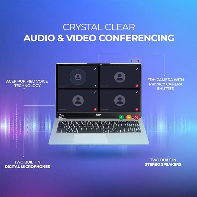 acer Aspire 3 Laptop, 15.6" FHD 1920 x 1080 Display, 64GB RAM 2TB SSD, AMD Ryzen 7 Series Processor, WiFi 6, Windows 11 Pro, Backlit Keyboard, Up to 8 Hours Battery Life, HD Camera