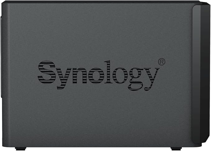 Synology DS223 Diskstation NAS (Realtek RTD1619B Quad-Core 2GB Ram 1xRJ-45 1GbE LAN-Port) 2-Bay with 2X 4TB WD Red Plus (Total 8TB)