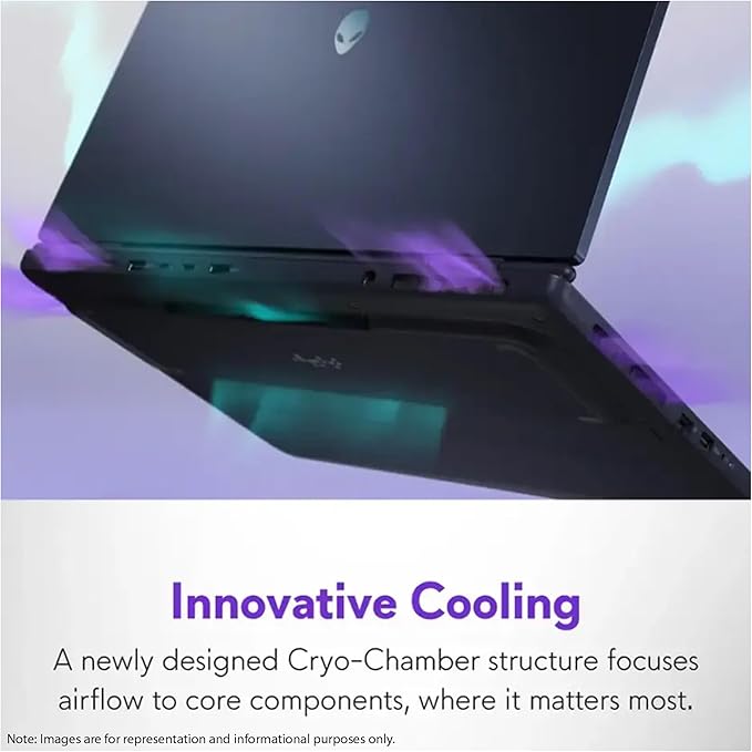 Alienware 16 Aurora Gaming Laptop, Intel 7-240H, 64 GB DDR5 RAM, 4 TB PCIe SSD, 16" WQXGA (2560x1600) 120Hz Display, Nvidia G-Force RTX 5060, Backlit Keyboard, W11 Home, Blue