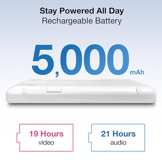 VTech Smart WiFi Baby Monitor, 2K CMOS Sensor Camera, 5.5-inch HD IPS Screen, Clear Infrared Night Vision, Pan-Tilt, 24x Zoom, 2-Way Talk, Multi-Color Night Light, Soothing, Free App: Smart HD Plus