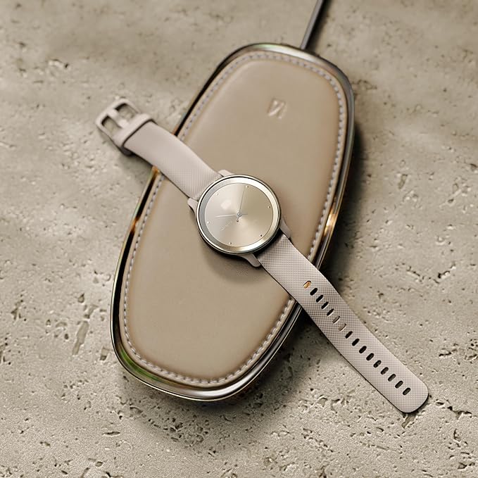 Lunar Artefacts Wireless Charger Solar Sahara Sand Plated Brass